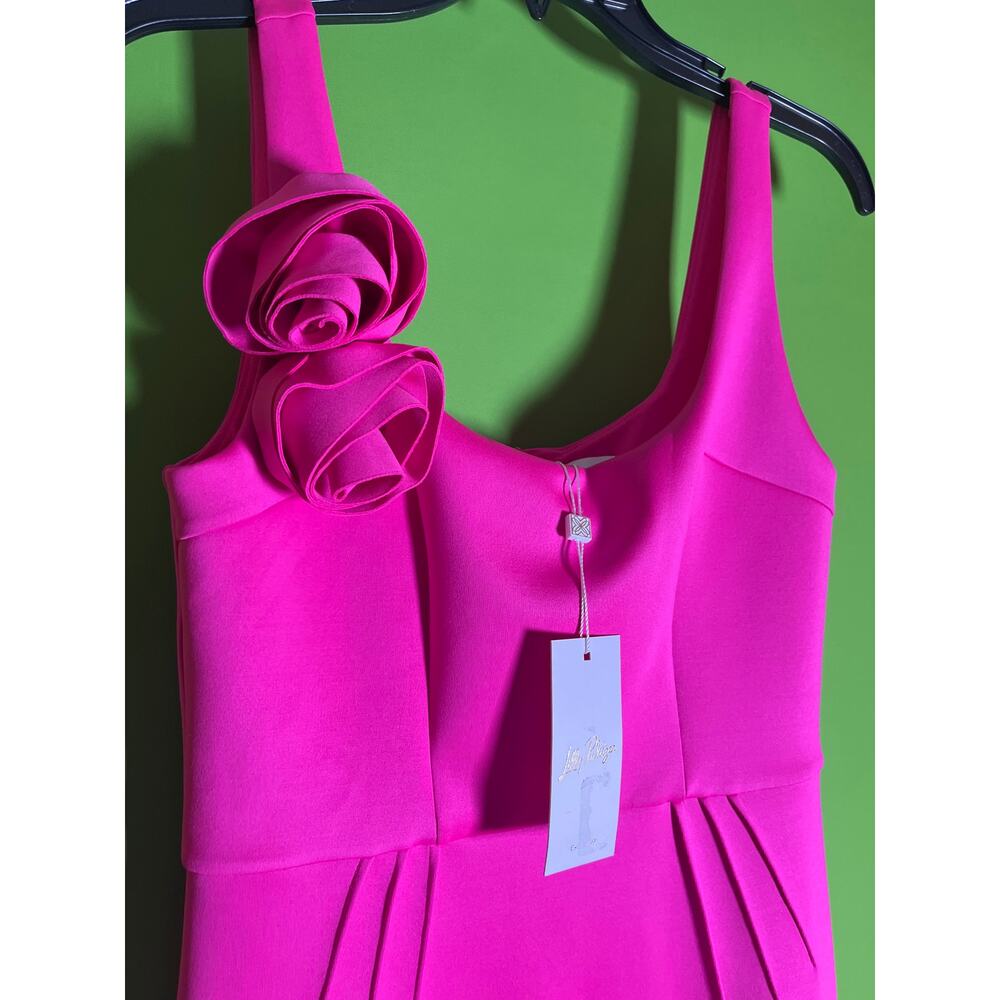Lilly Pulitzer Jade mini dress Passion Fruit Pink Size 10 - Picture 6 of 6